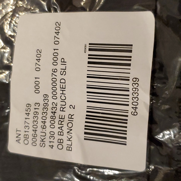 Anthropologie Ruched Slip Dress - black - Picture 7 of 14